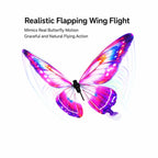 RC Butterfly Drone with LED Lights & Flapping Wings
