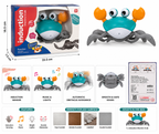 Induction Electric Crab Toy with Music, Lights & Obstacle Avoidance