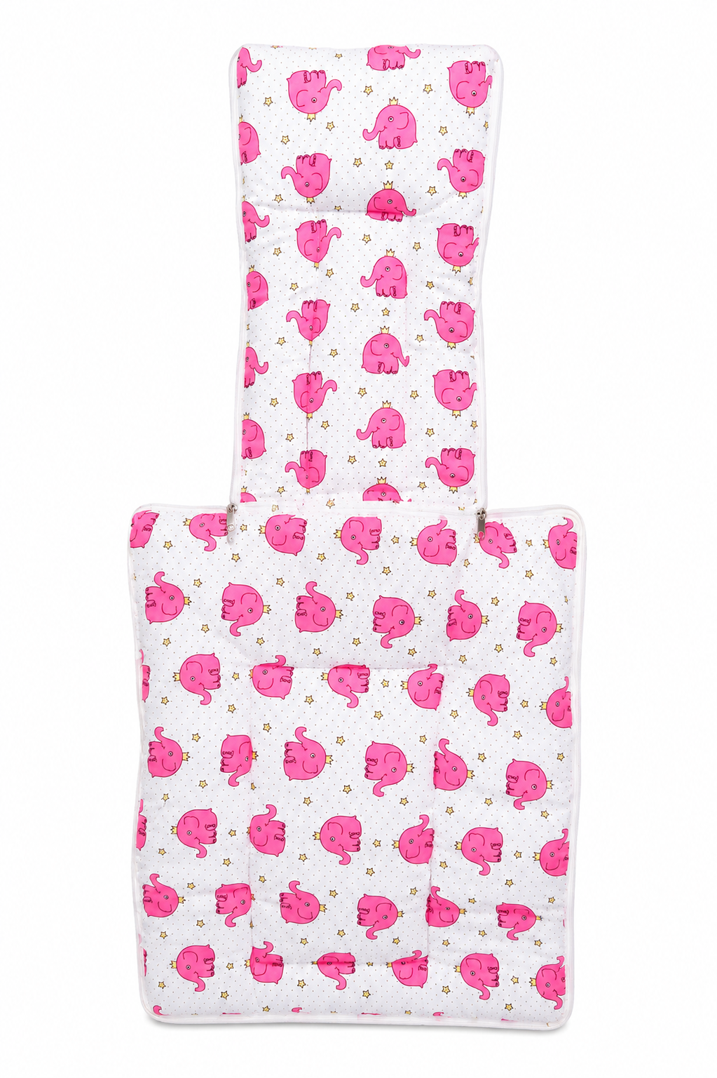 Universal Baby Stroller Footmuff Winter Sleeping Bag | Pink Elephant Pram Cover