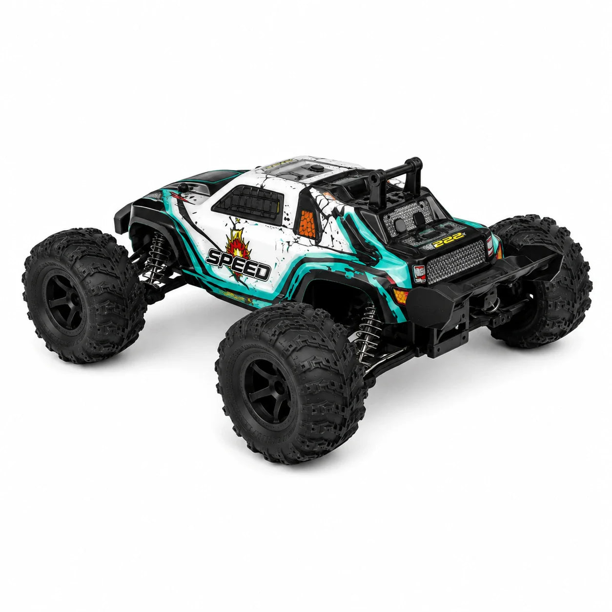 70+ KM/H Hobby Grade 4WD RC Monster Truck ( High Speed Off-Road Racer )