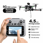 K18 Max GPS Drone with HD Gimbal Camera, Screen Remote, Return Home, Obstacle Avoidance & Airdrop Function