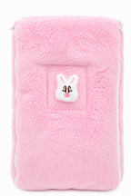Universal Plush Baby Stroller Footmuff Winter Warm Sleeping Bag – Soft Fleece Cozy Pram & Pushchair Cover with Bunny Design (Pink)