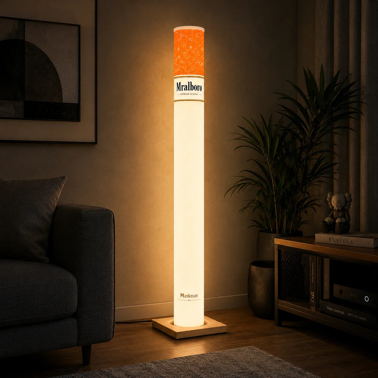 Cigarette LED Lamp with Wireless Remote (100 Cm)