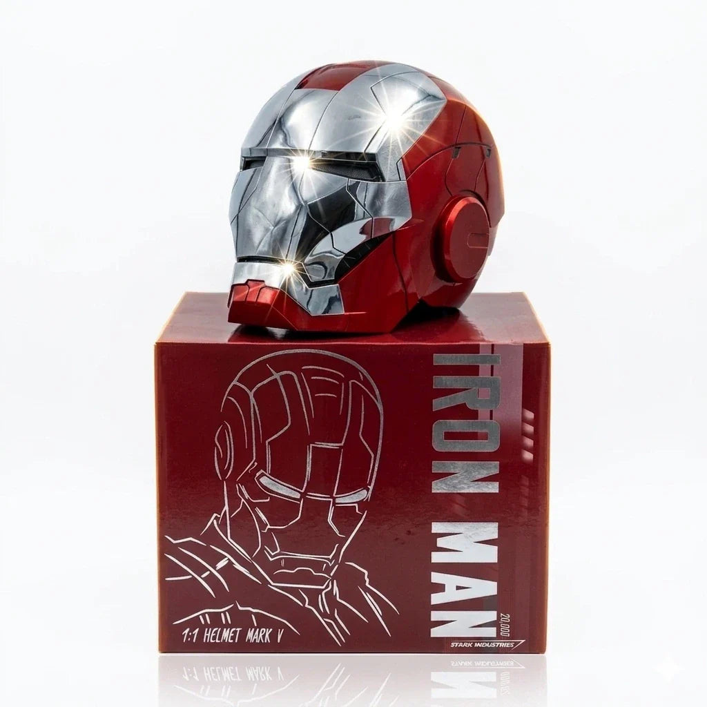 Iron Man voice control Helmet (mk5 ) Limited Edition (Licensed Certified) & Remote