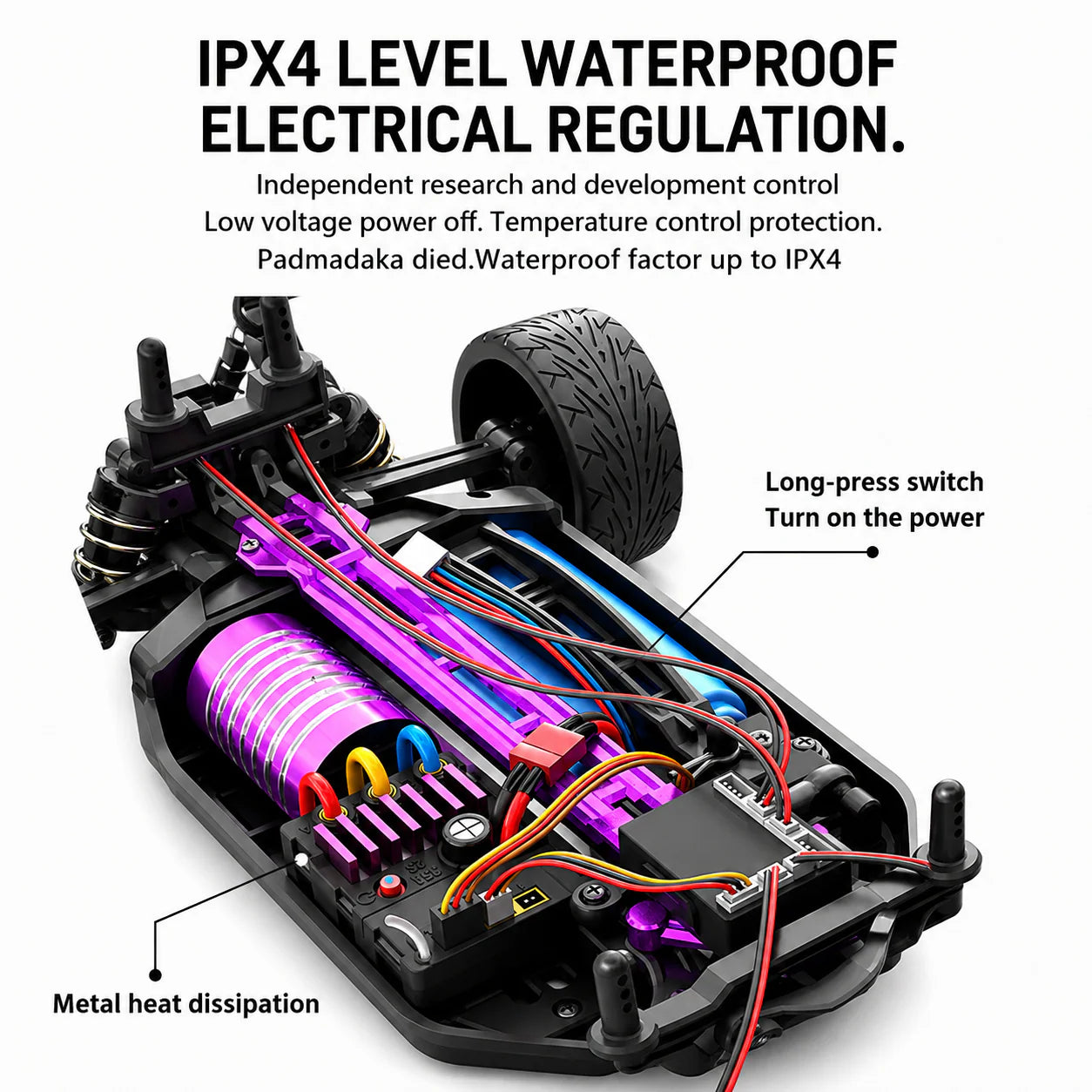 Phantom Pro 09 TopGear 4WD Brushless RC Car- 70KM/H Hobby Grade