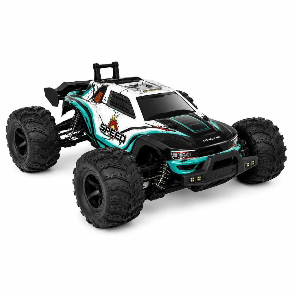 70+ KM/H Hobby Grade 4WD RC Monster Truck ( High Speed Off-Road Racer )