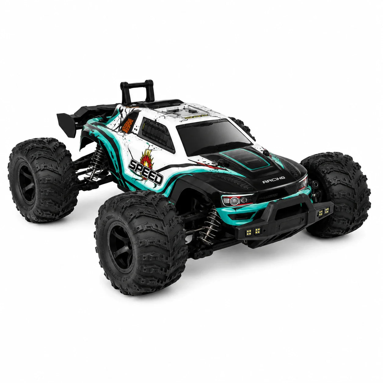 70+ KM/H Hobby Grade 4WD RC Monster Truck ( High Speed Off-Road Racer )