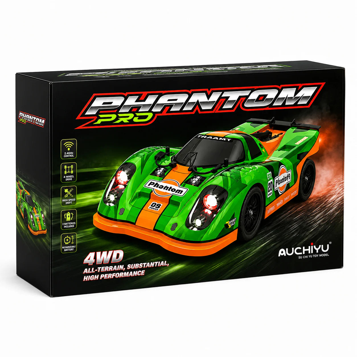 Phantom Pro 09 TopGear 4WD Brushless RC Car- 70KM/H Hobby Grade