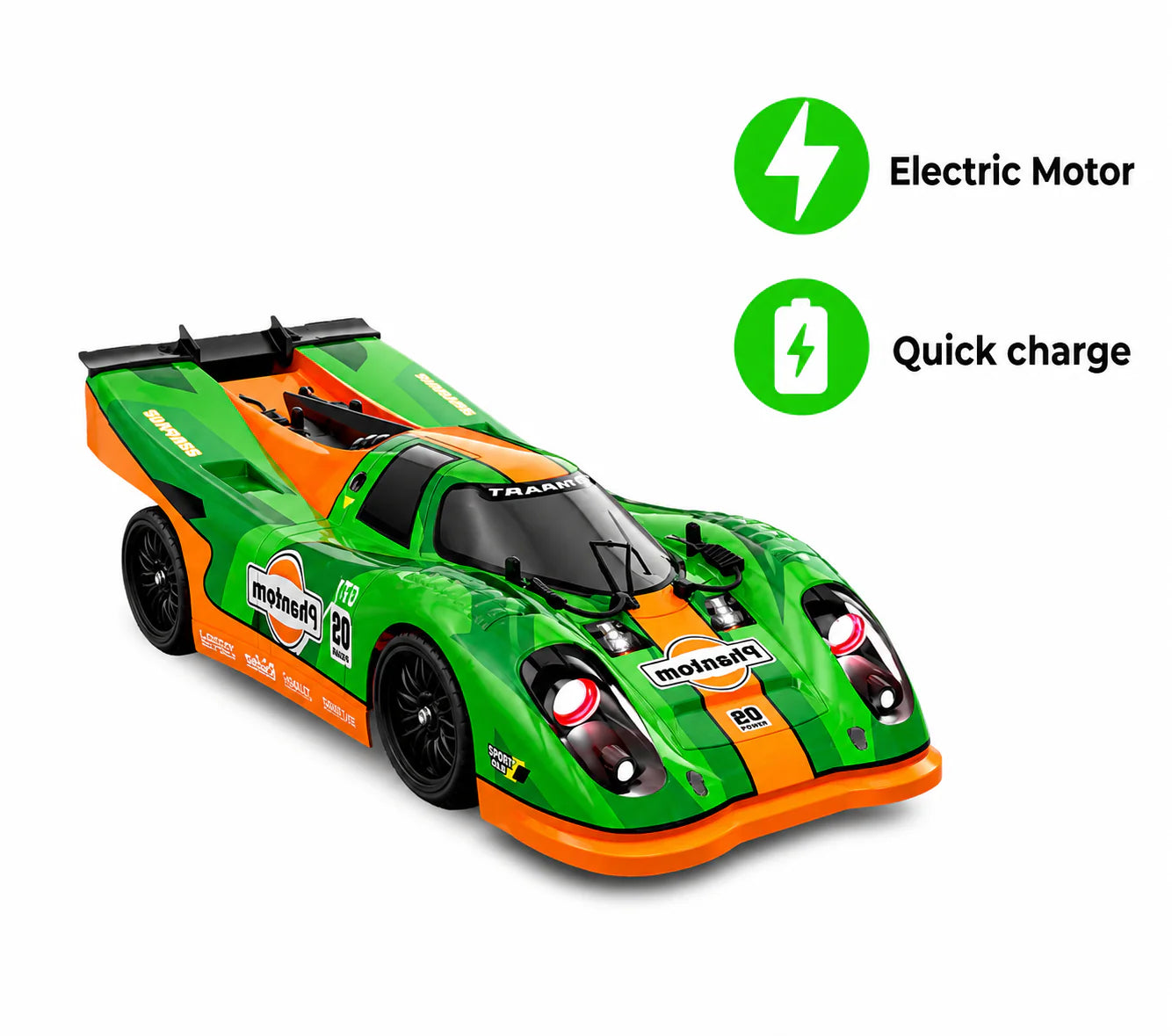 Phantom Pro 09 TopGear 4WD Brushless RC Car- 70KM/H Hobby Grade