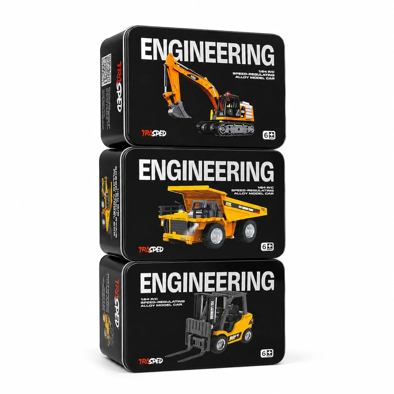 Mini JCB Construction Combo Set (1:64) All 3 Models