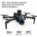 L3 Max GPS Drone with 3-Axis Gimbal Camera, 4K UHD Camera, Screen Remote Controller & Obstacle Avoidance