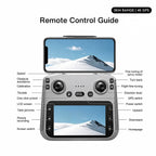L3 Max GPS Drone with 3-Axis Gimbal Camera, 4K UHD Camera, Screen Remote Controller & Obstacle Avoidance