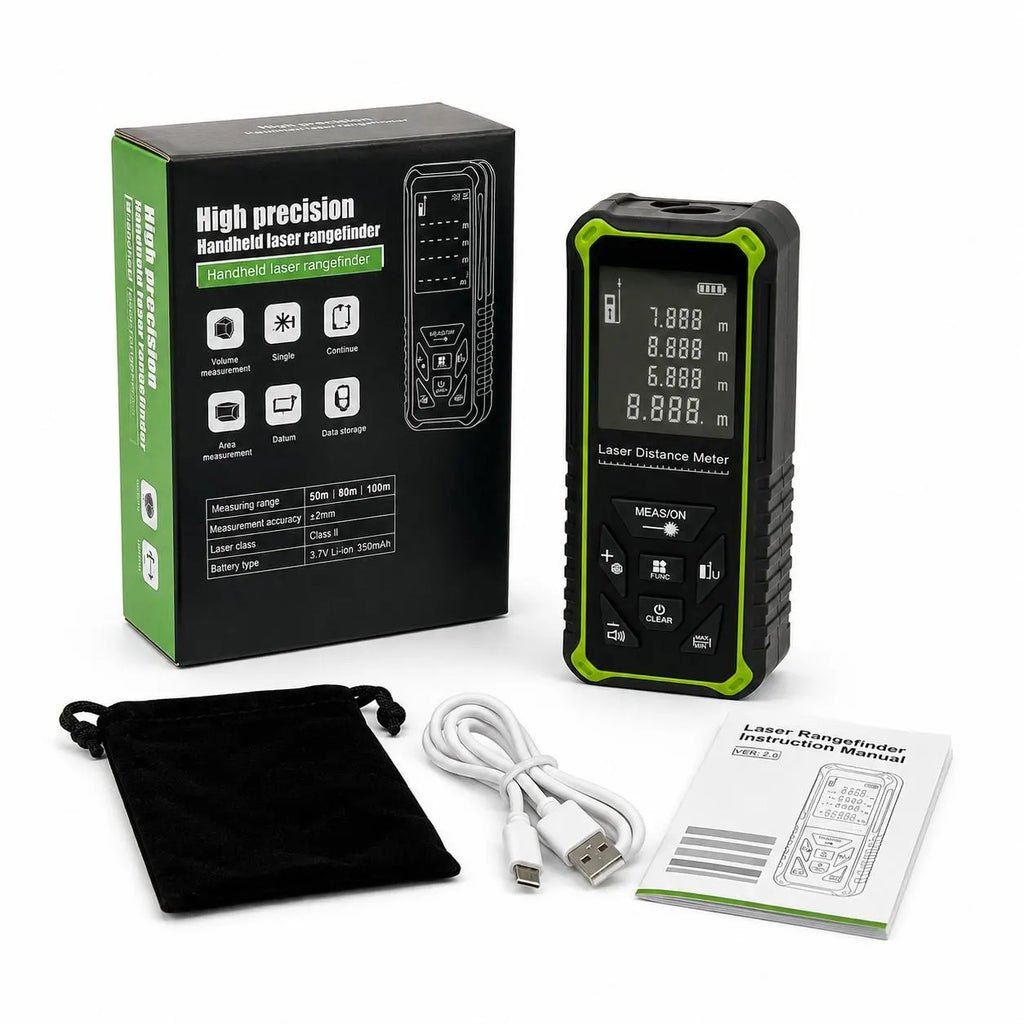 Laser light Measurement Inch Tape (50m)