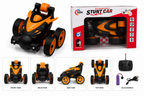 Rechargeable Remote Control Stunt Car with 360° Spins & Flips