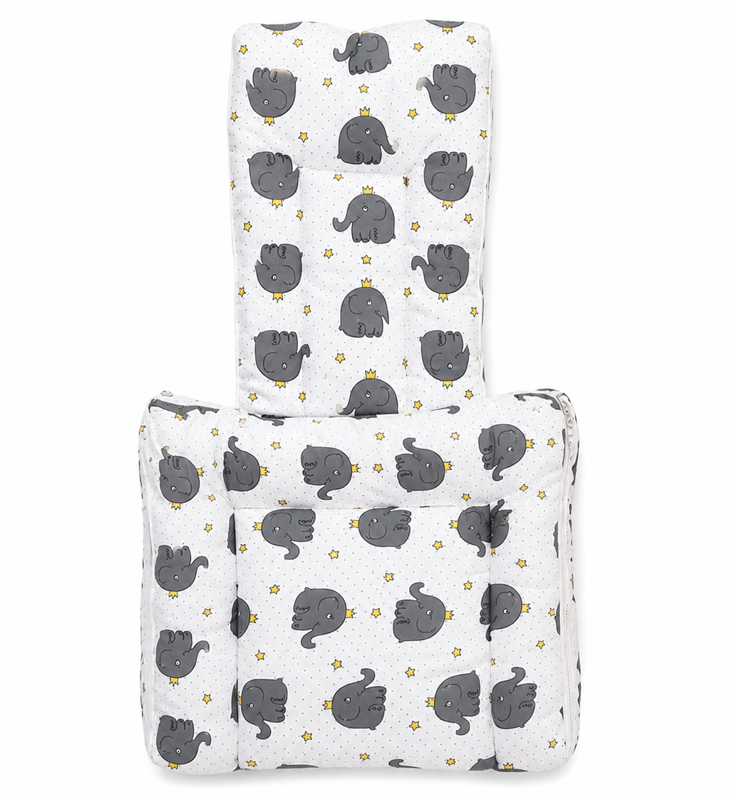 Universal Baby Stroller Footmuff Winter Warm Sleeping Bag – Waterproof Cozy Pram &amp; Pushchair Cover with Elephant Print