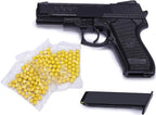 Velinor Army-Style Mouser Air Soft Toy Gun with BB Bullets - Long Range Police Roleplay Pistol for Kids